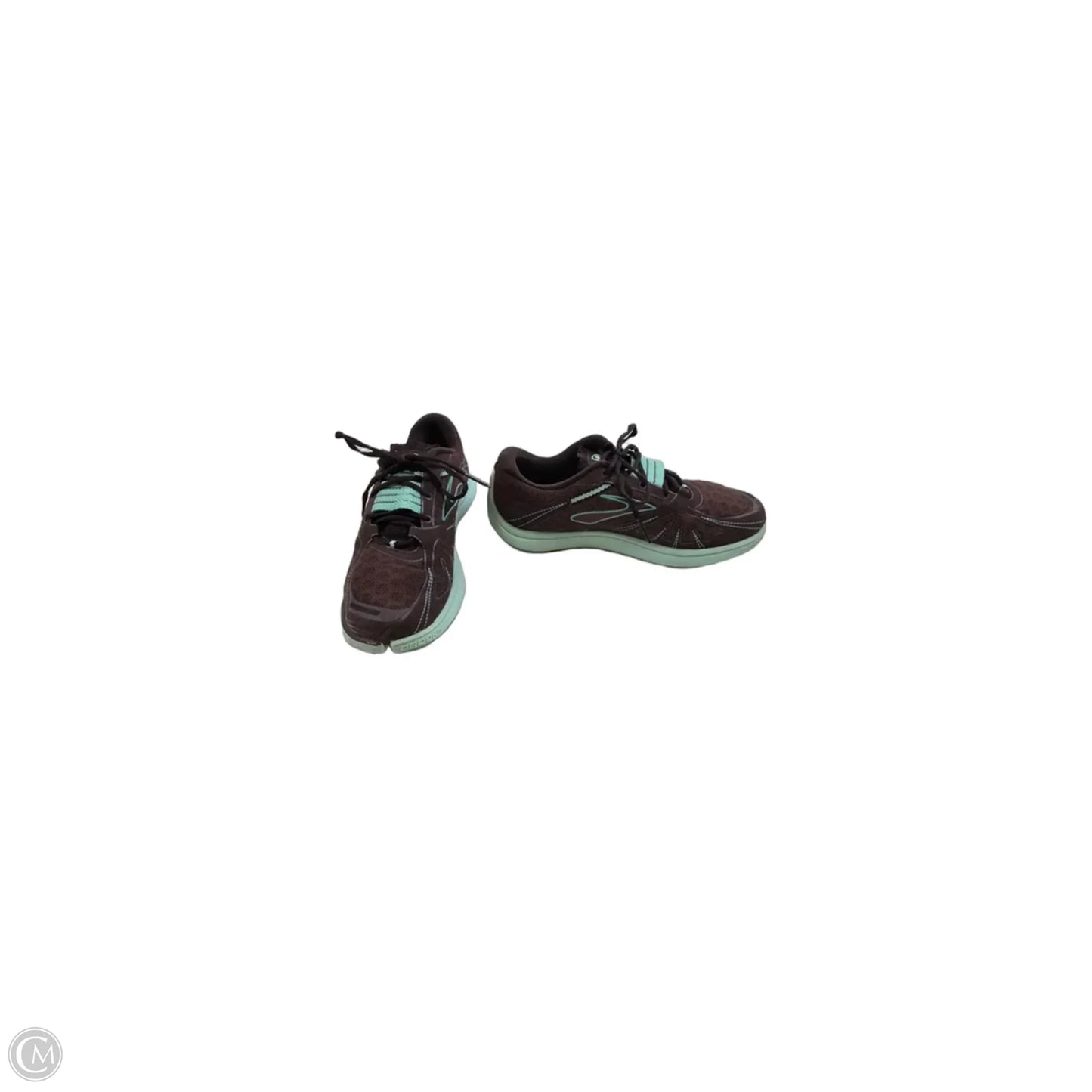 Shoes Athletic By Brooks In Brown & Green, Size: 8.5