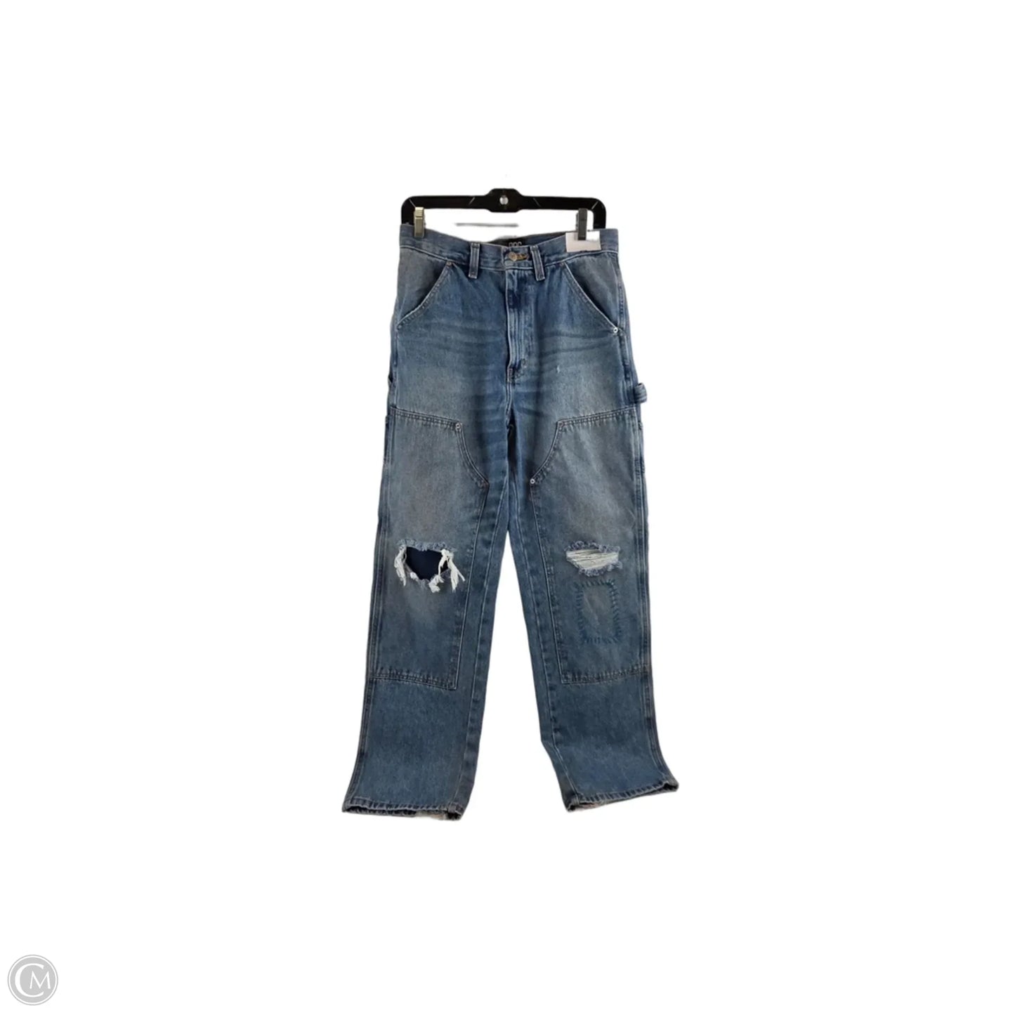 Jeans Straight By Bdg In Blue Denim, Size: 6