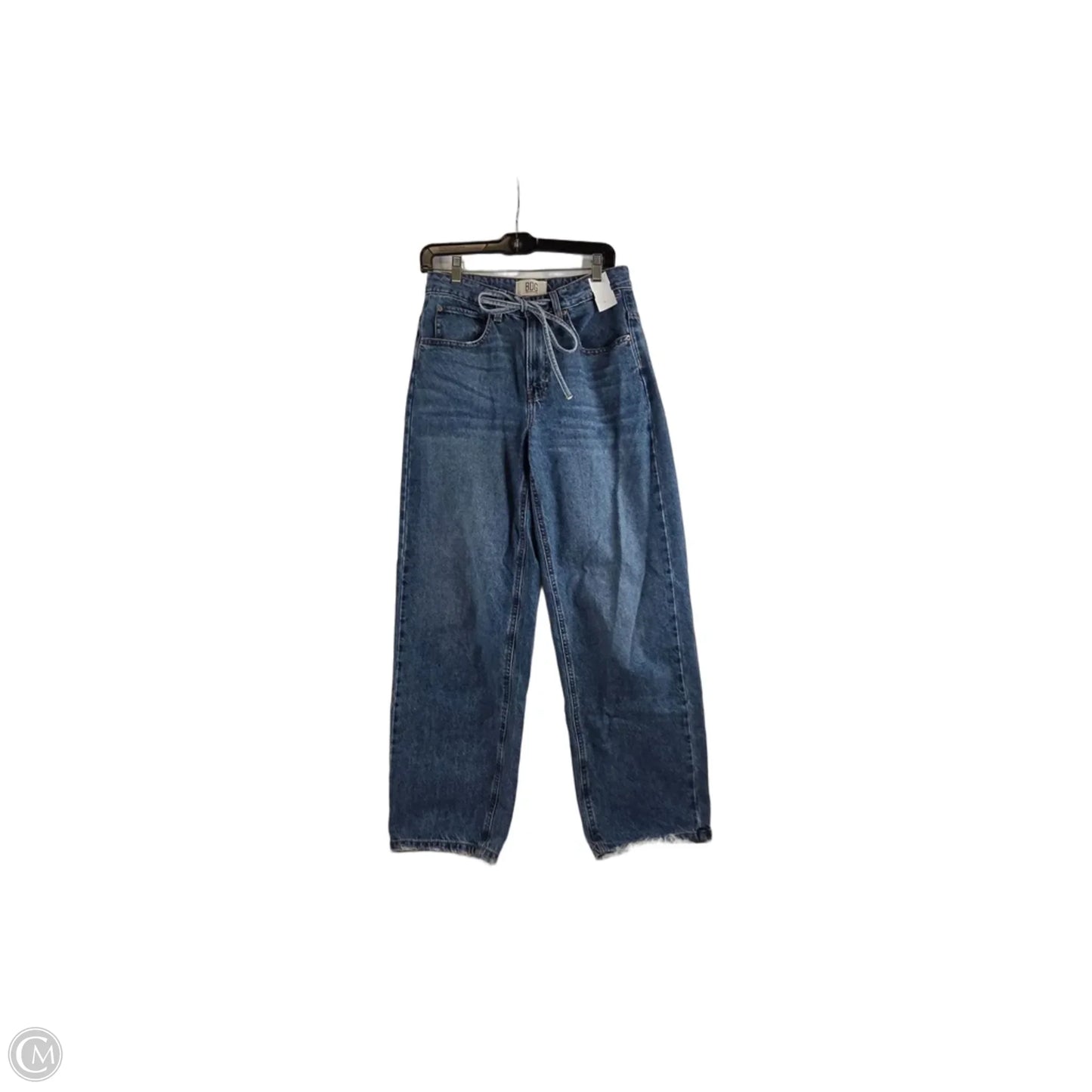 Jeans Straight By Bdg In Blue Denim, Size: 4
