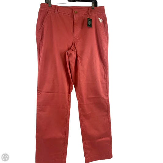 Pants Chinos & Khakis By L.l. Bean In Orange, Size: 14