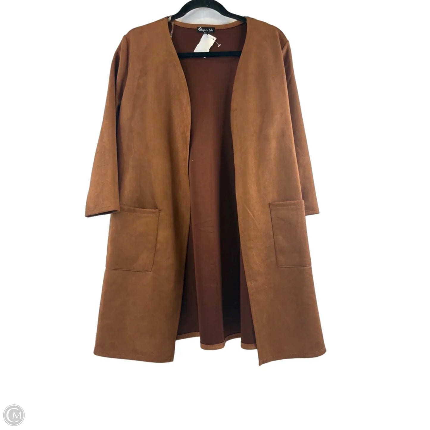 Blazer By Olivia Blu In Brown, Size: M