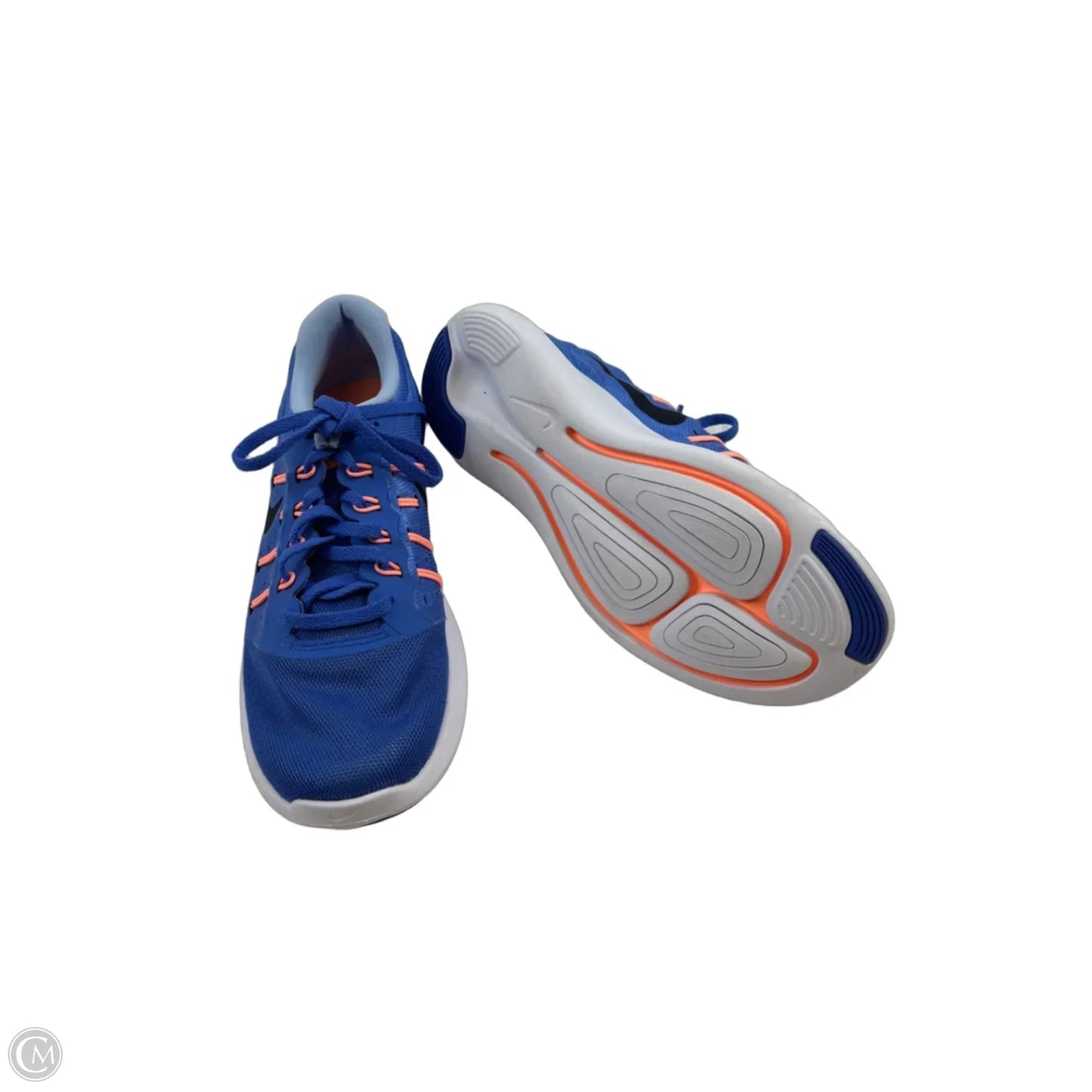 Shoes Athletic By Nike Apparel In Blue & White, Size: 8