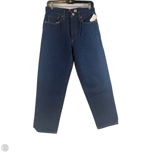 Jeans Straight By Levis In Blue Denim, Size: 4