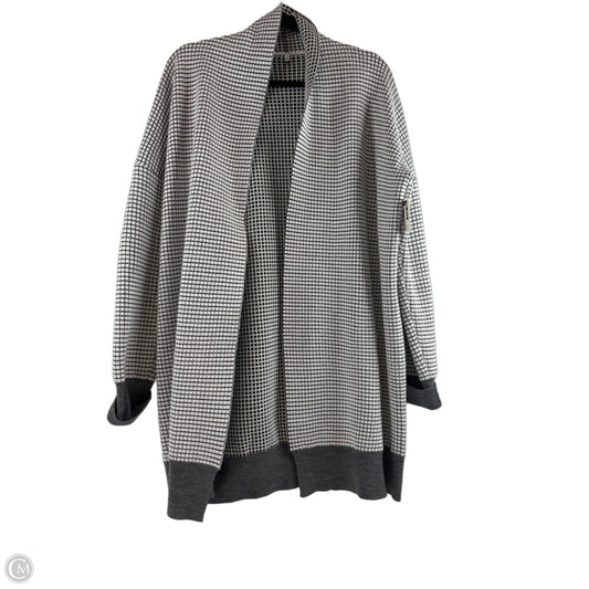 Cardigan By Clothes Mentor In Black & White, Size: Xl