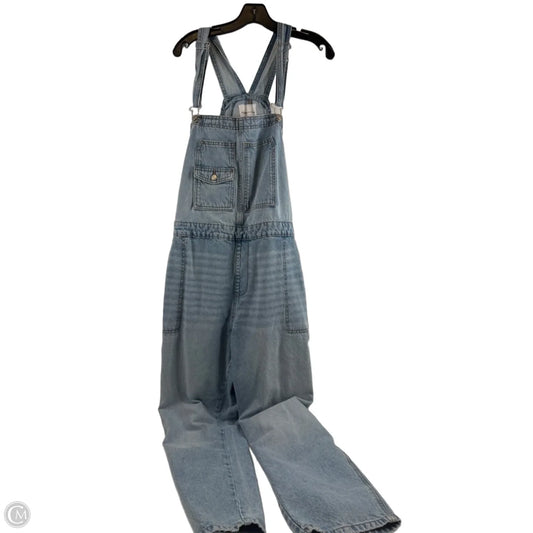 Overalls By Celebrity Pink In Blue Denim, Size: Xxl