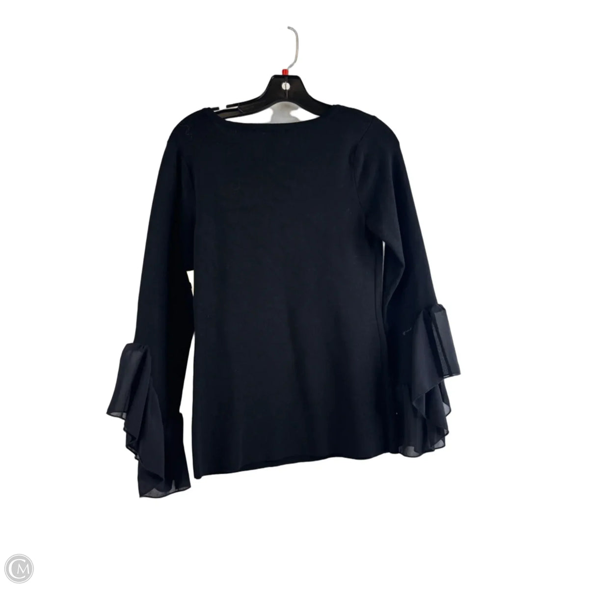 Top Long Sleeve Basic By Inc In Black, Size: M