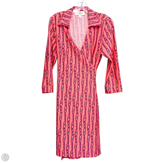 Dress Casual Midi By Julie Brown In Multi-colored, Size: L