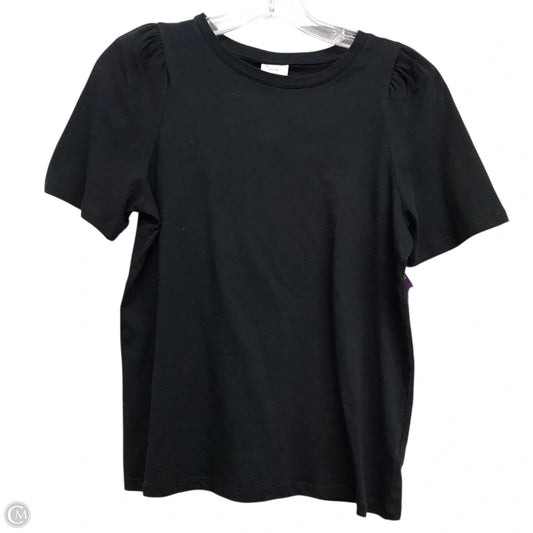 Top Short Sleeve Basic By A New Day In Black, Size: Xs