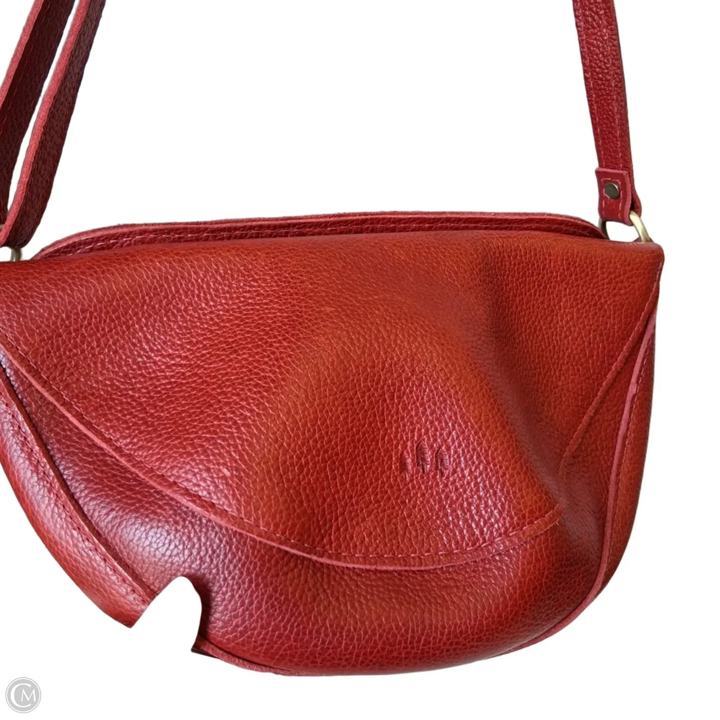 Crossbody Leather By Portland Leather, Size: Medium
