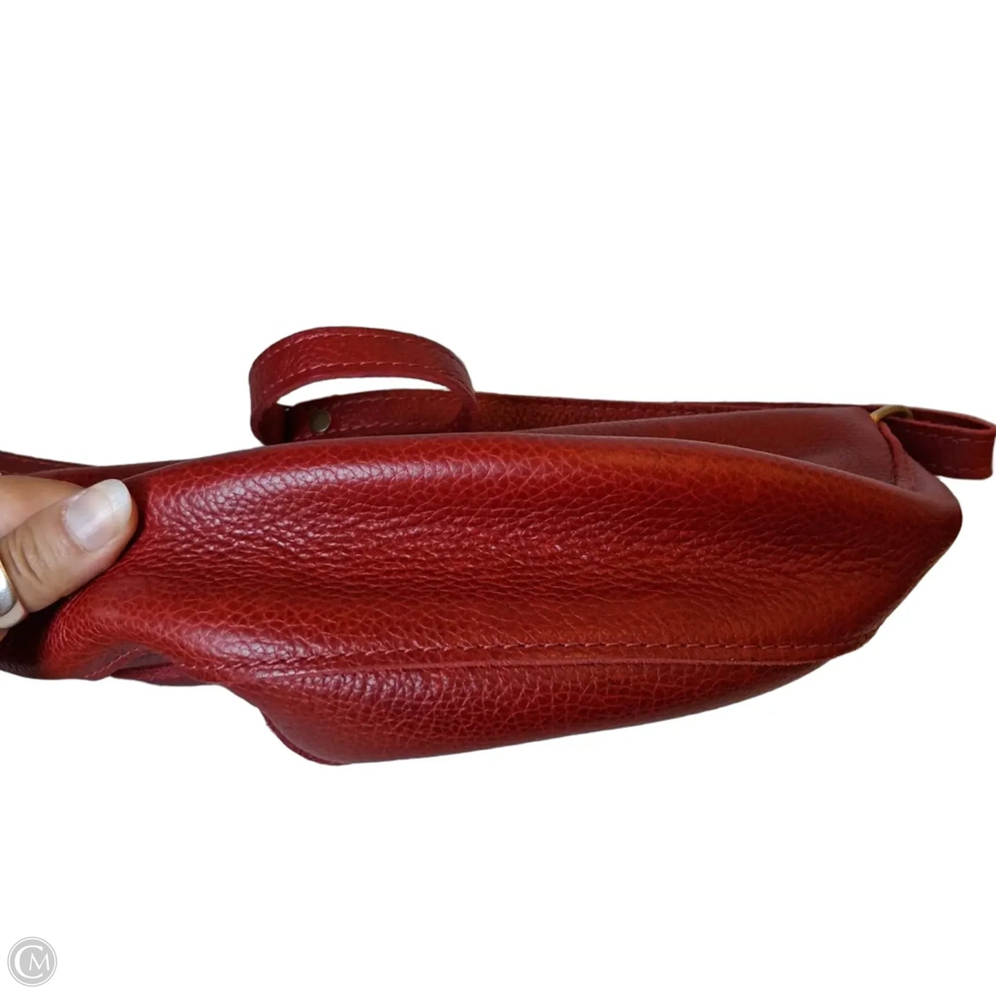 Crossbody Leather By Portland Leather, Size: Medium