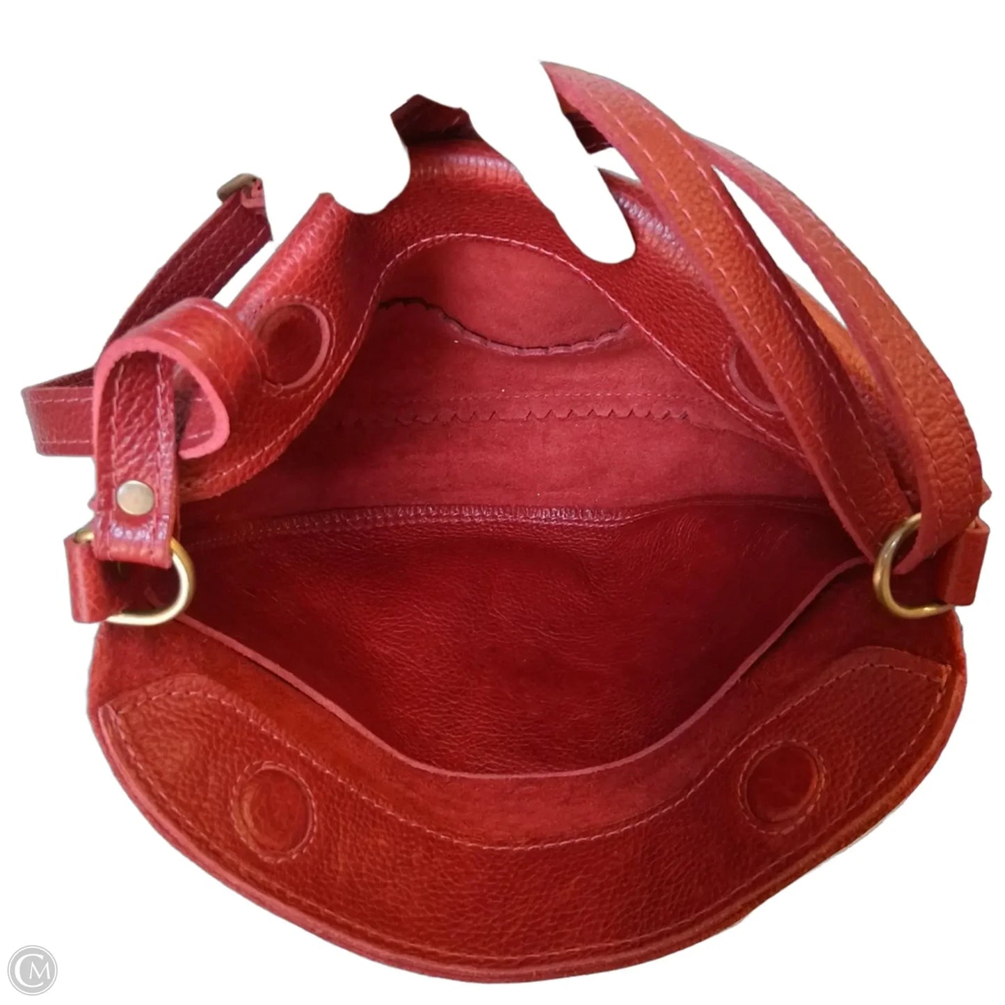 Crossbody Leather By Portland Leather, Size: Medium