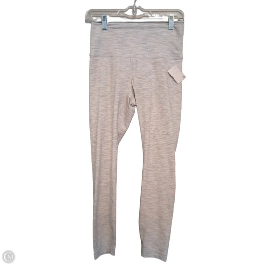 Athletic Leggings By Lululemon In Grey, Size: M