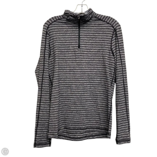 Athletic Jacket By Lululemon In Grey, Size: M