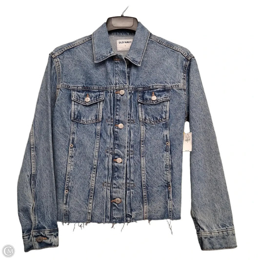 Jacket Denim By Old Navy In Blue Denim, Size: S
