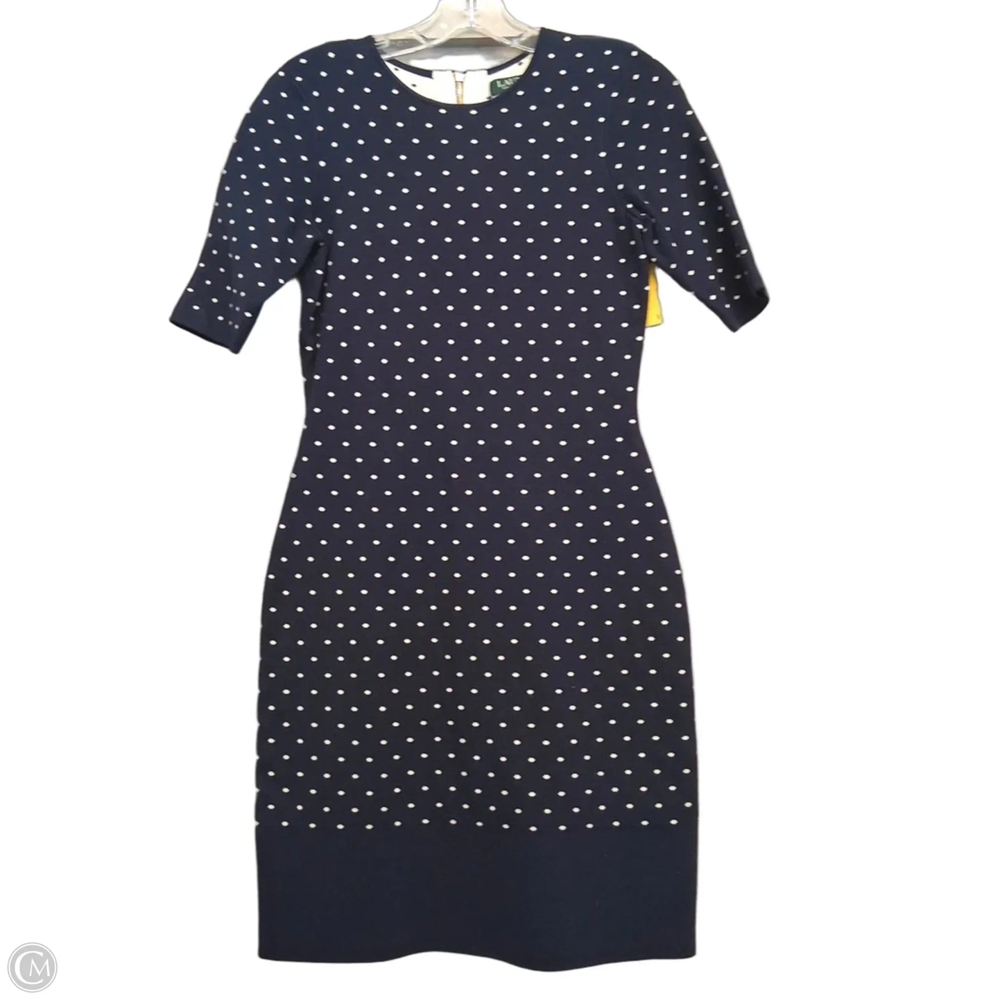 Dress Party Short By Lauren By Ralph Lauren In Blue & White, Size: Xs