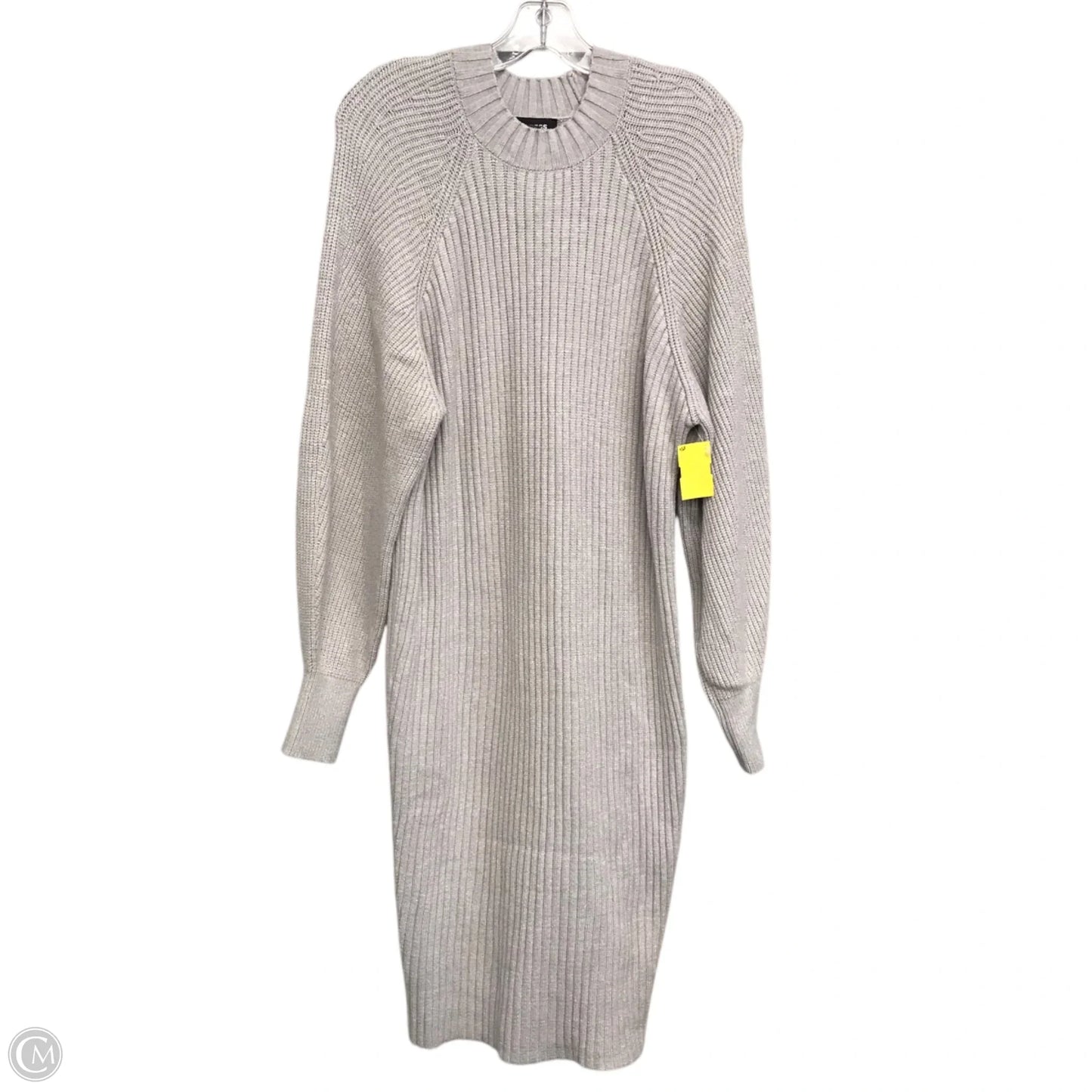 Dress Sweater By Express In Grey, Size: Xs