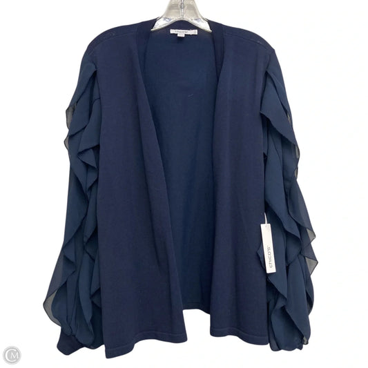 Cardigan By Chicos In Navy, Size: Xl