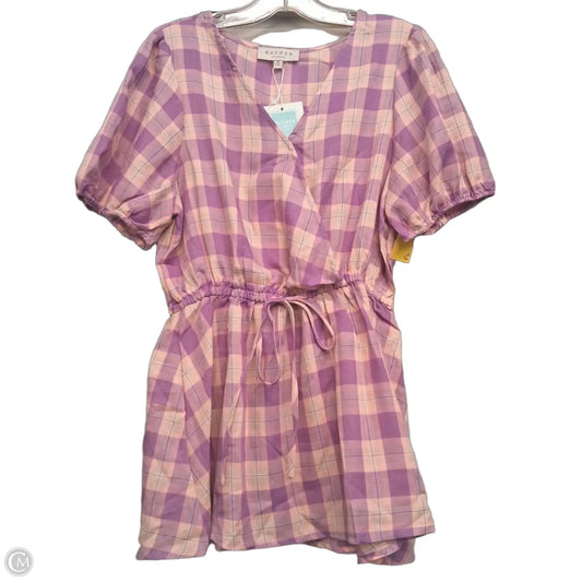 Top Short Sleeve By Hayden La In Purple, Size: M