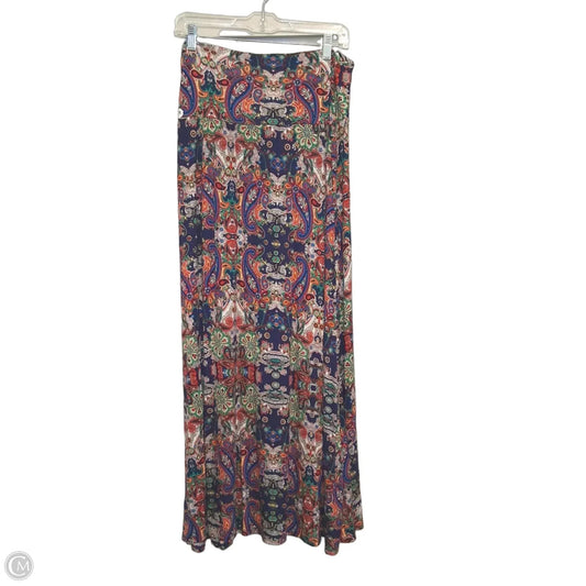 Skirt Maxi In Multi-colored, Size: 2x