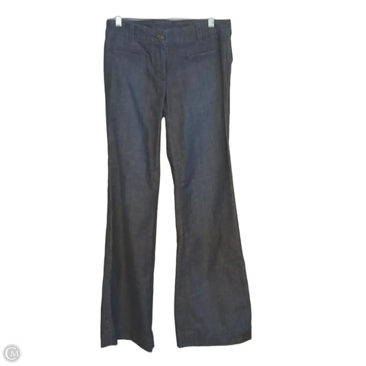 Jeans Wide Leg By J. Crew In Blue Denim, Size: 4