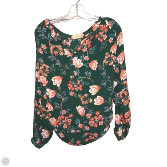 Top Long Sleeve By Altard State In Green, Size: S