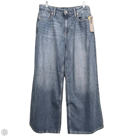 Jeans Wide Leg By Gap In Blue Denim, Size: 8Petite