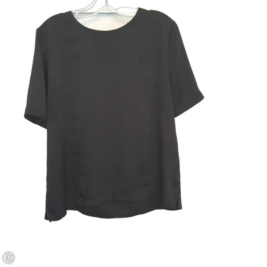 Top Short Sleeve By Vince Camuto In Black, Size: L