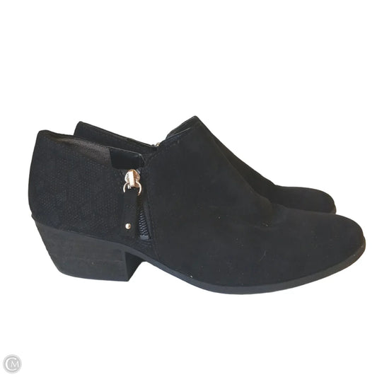 Boots Ankle Heels By Dr Scholls In Black, Size: 9