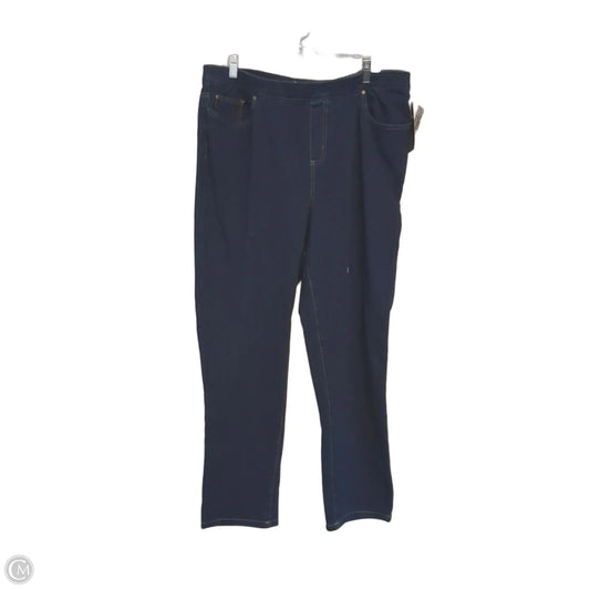 Jeans Skinny By Democracy In Black, Size: 20