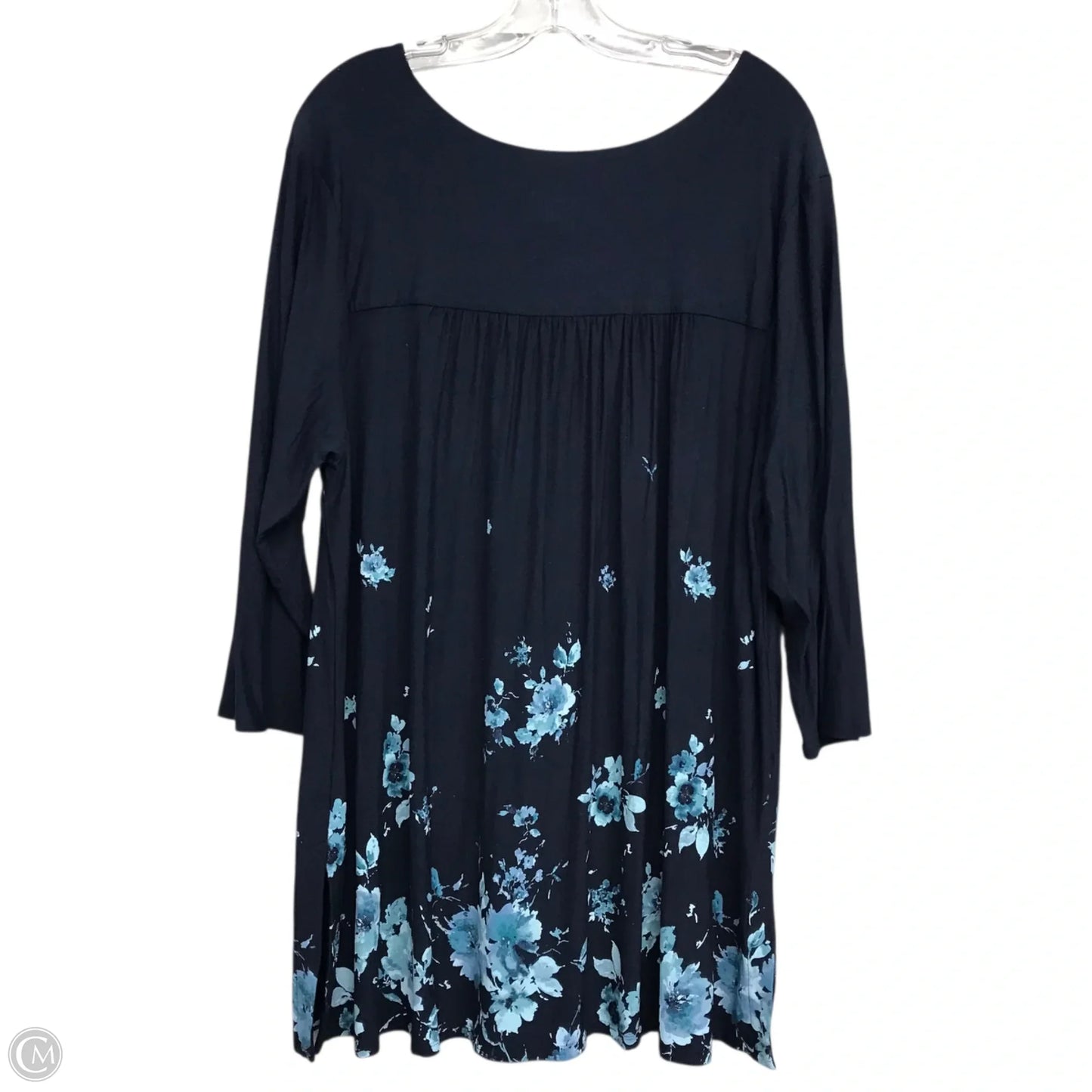 Top Long Sleeve By J. Jill In Navy, Size: Xl