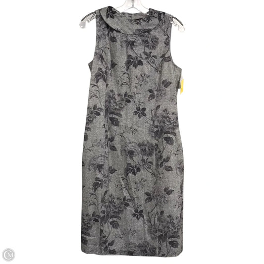 Dress Casual Midi By Talbots In Floral Print, Size: S