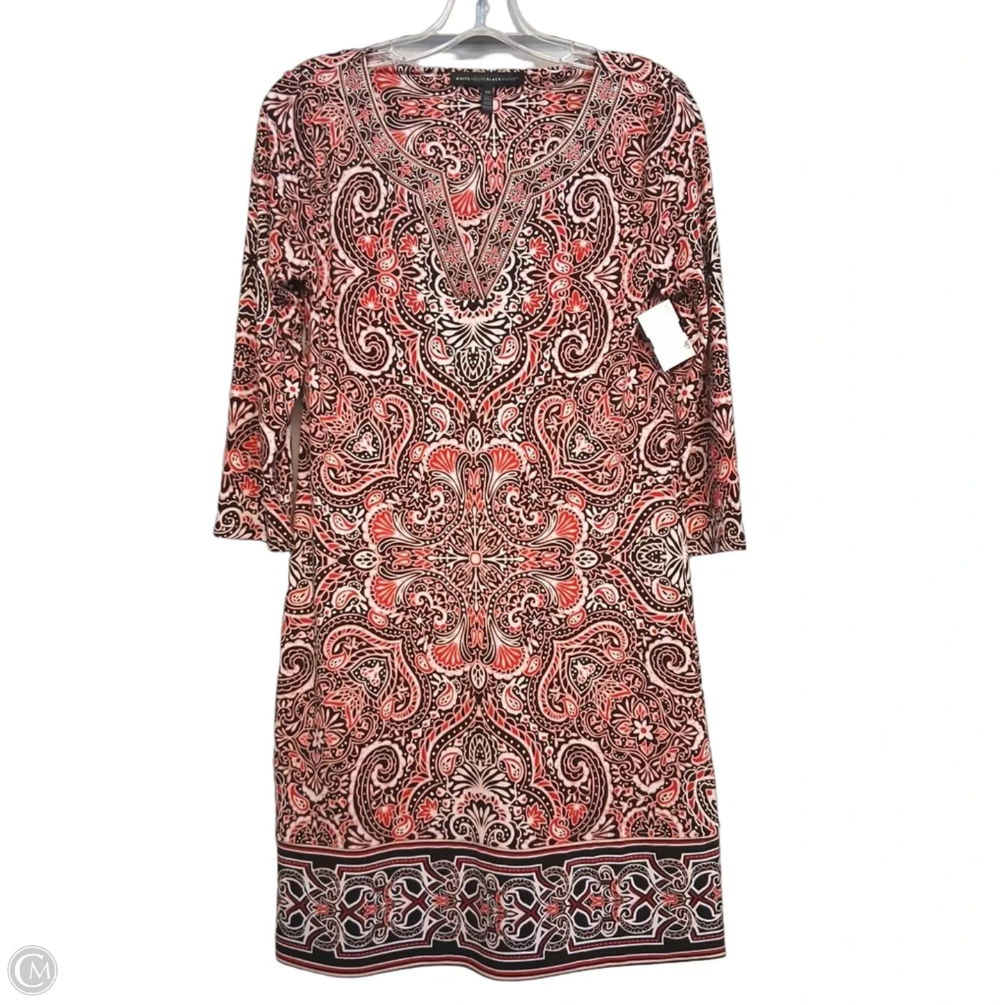 Dress Casual Short By White House Black Market In Black & Red, Size: Xs