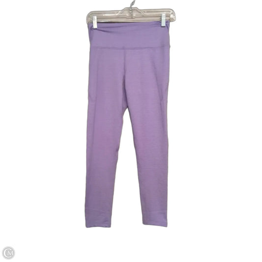Athletic Leggings By Under Armour In Purple, Size: S