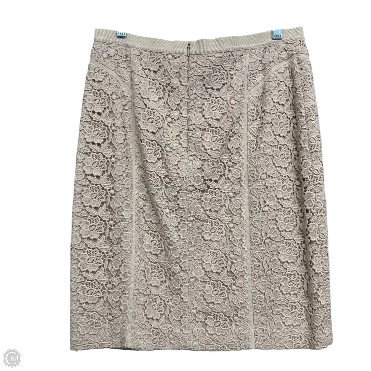 Skirt Midi By Ann Taylor In Tan, Size: 6