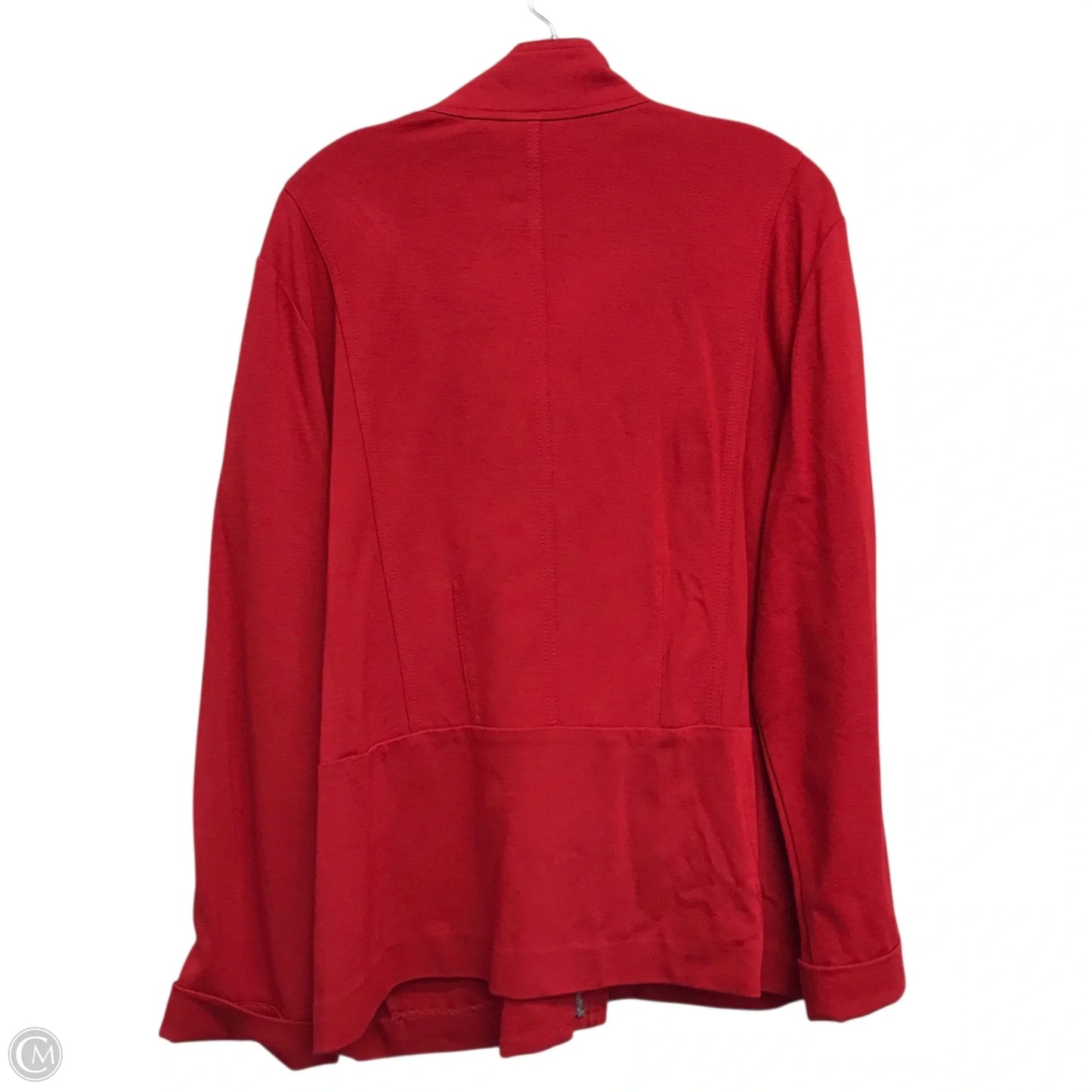 Jacket Other By Chicos In Red, Size: 1x