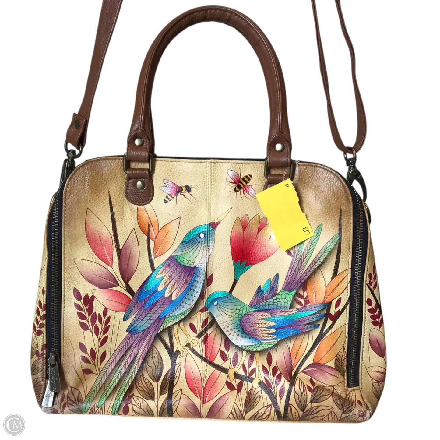 Handbag By Anuschka, Size: Medium