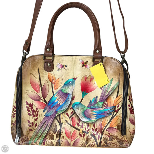 Handbag By Anuschka, Size: Medium