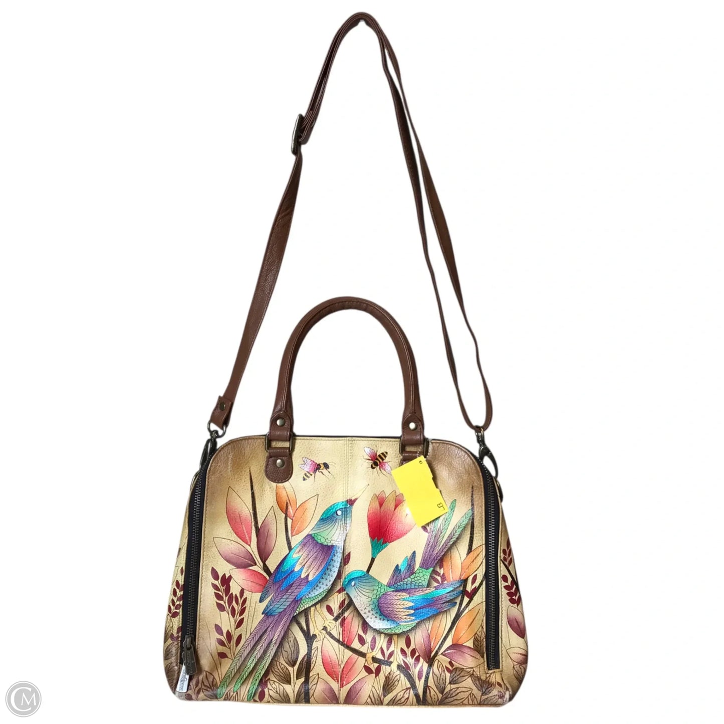 Handbag By Anuschka, Size: Medium