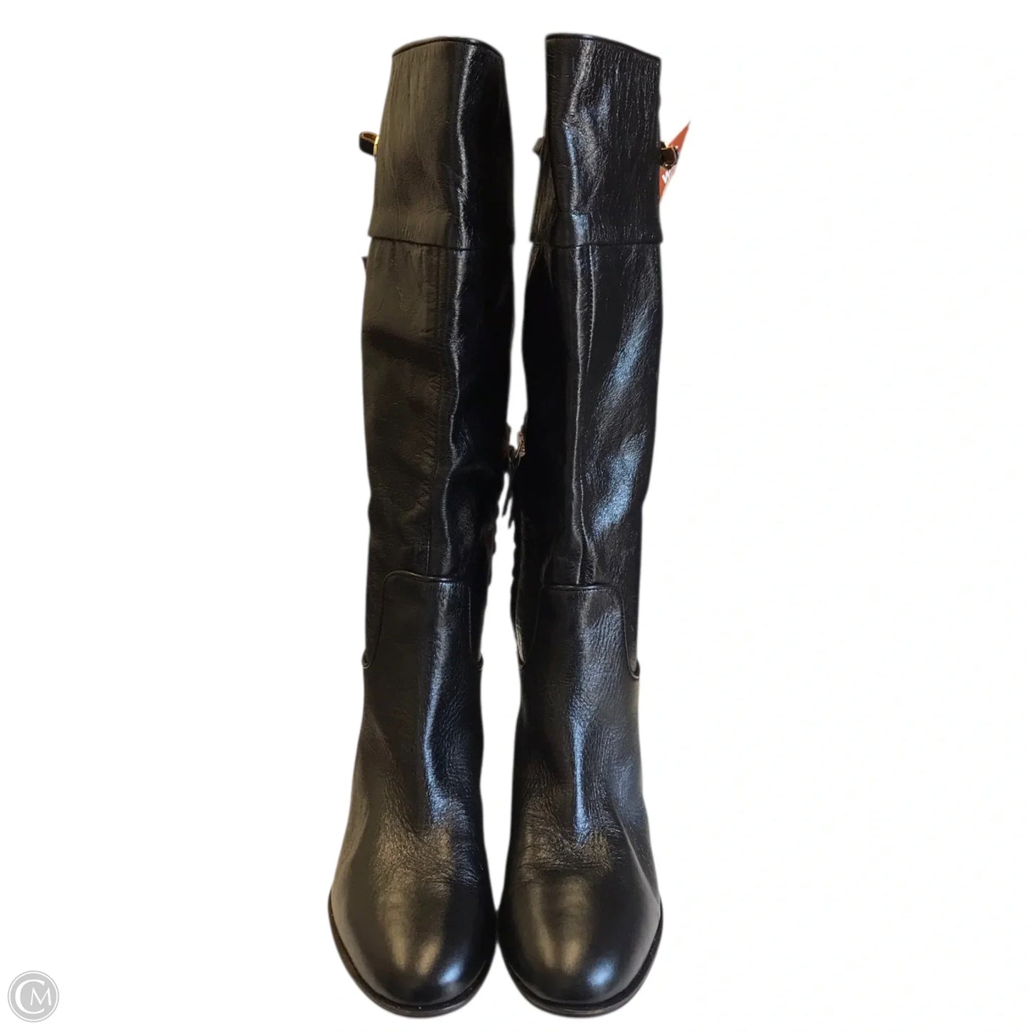Boots Knee Flats By Franco Sarto In Black, Size: 7.5