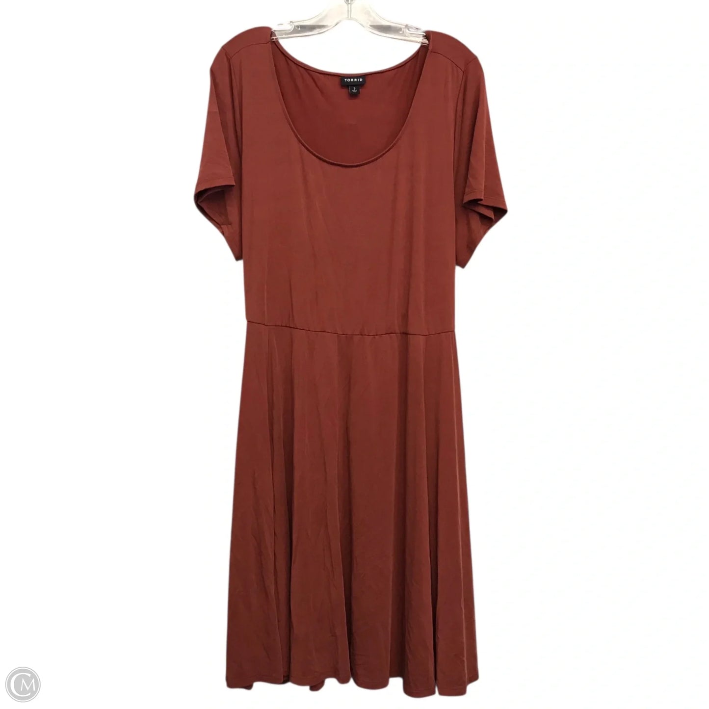 Dress Casual Short By Torrid In Copper, Size: 3x