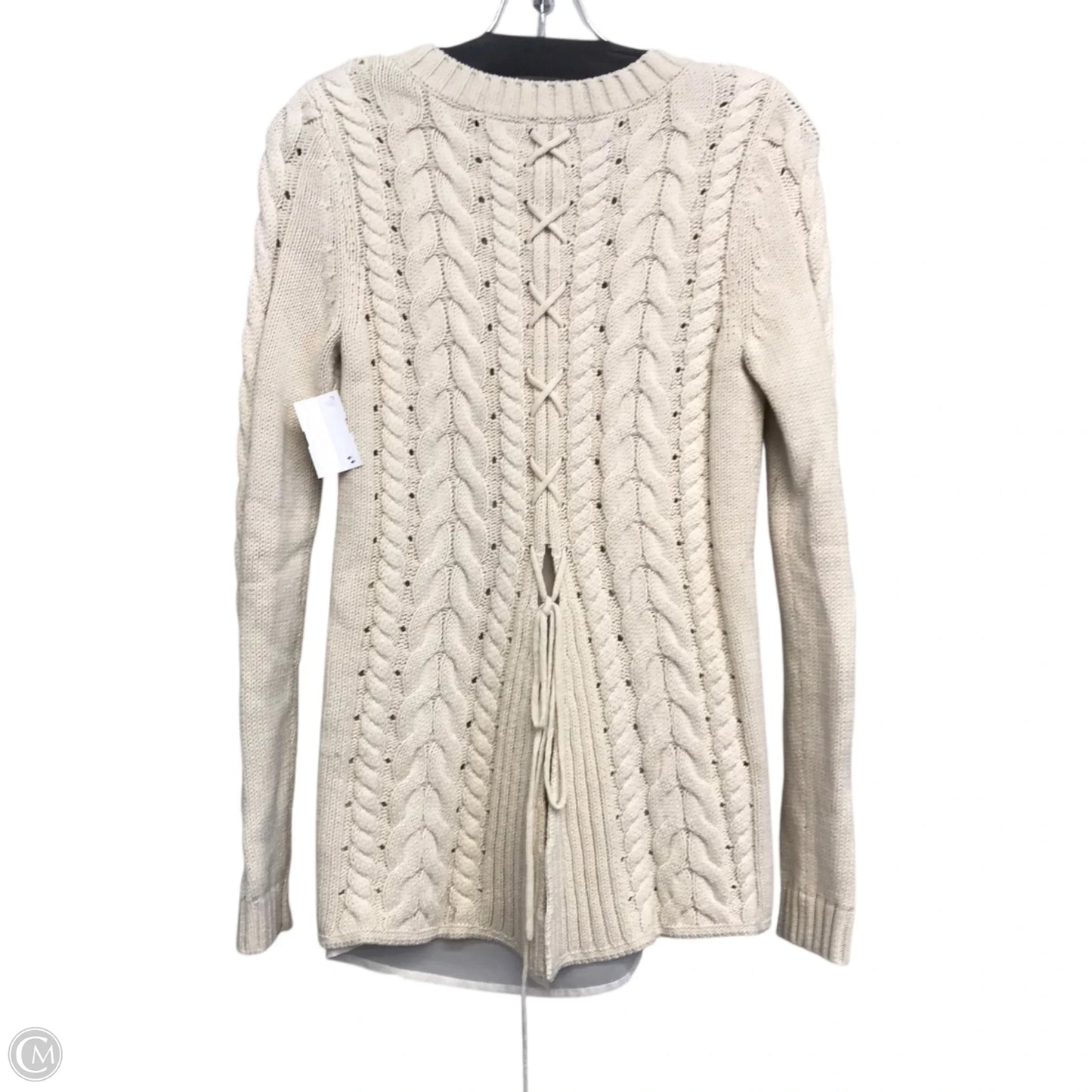 Sweater By Cabi In Cream, Size: Xs