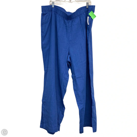 Pants Wide Leg By Old Navy In Blue, Size: 18