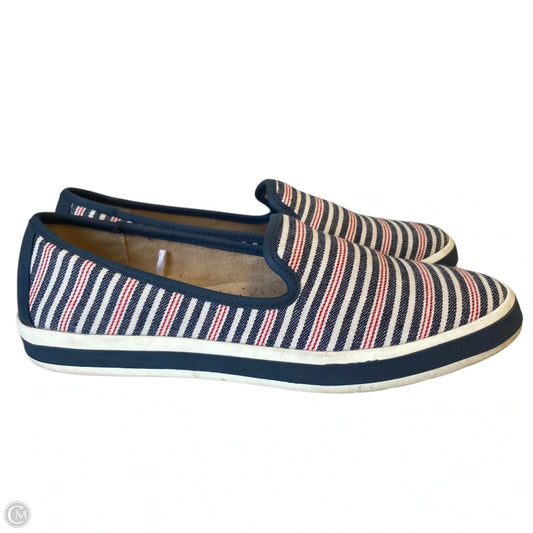 Shoes Sneakers By St Johns Bay In Blue & Red & White, Size: 9