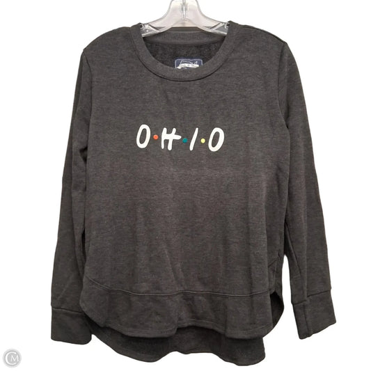Sweatshirt Crewneck By State Of Mine In Grey, Size: M