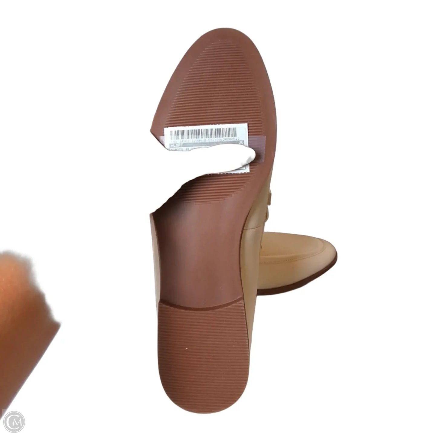 Shoes Flats By Loft In Cream, Size: 9.5
