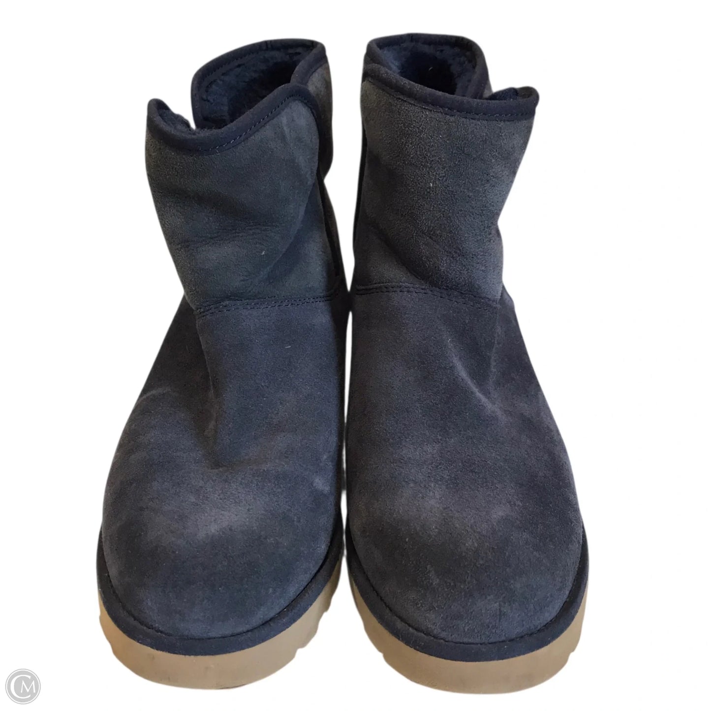 Boots Designer By Ugg In Blue, Size: 7