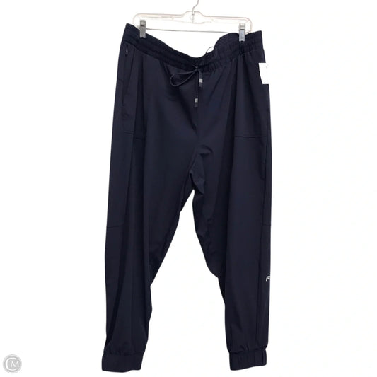 Athletic Pants By Fabletics In Navy, Size: 2x