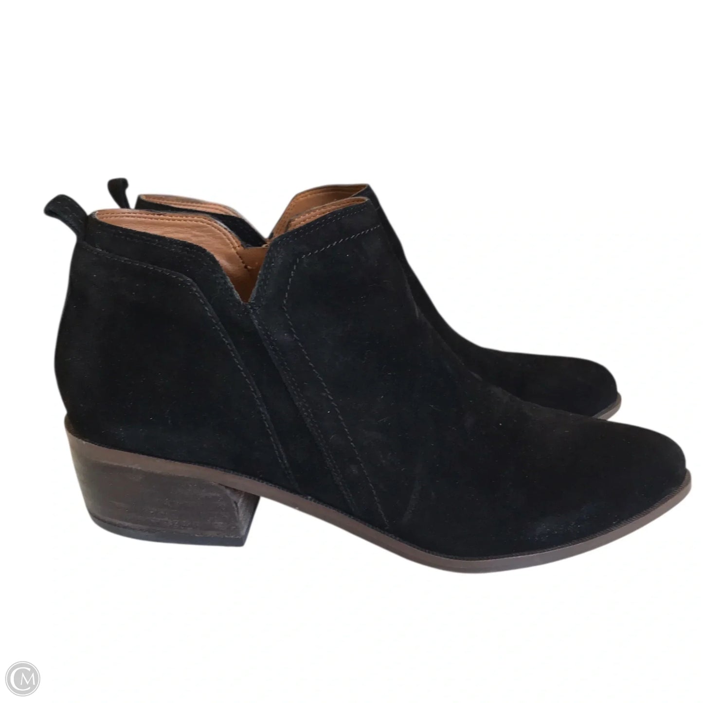 Boots Ankle Flats By Franco Sarto In Black, Size: 9