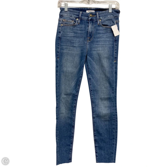 Jeans Skinny By Good American In Blue Denim, Size: 2