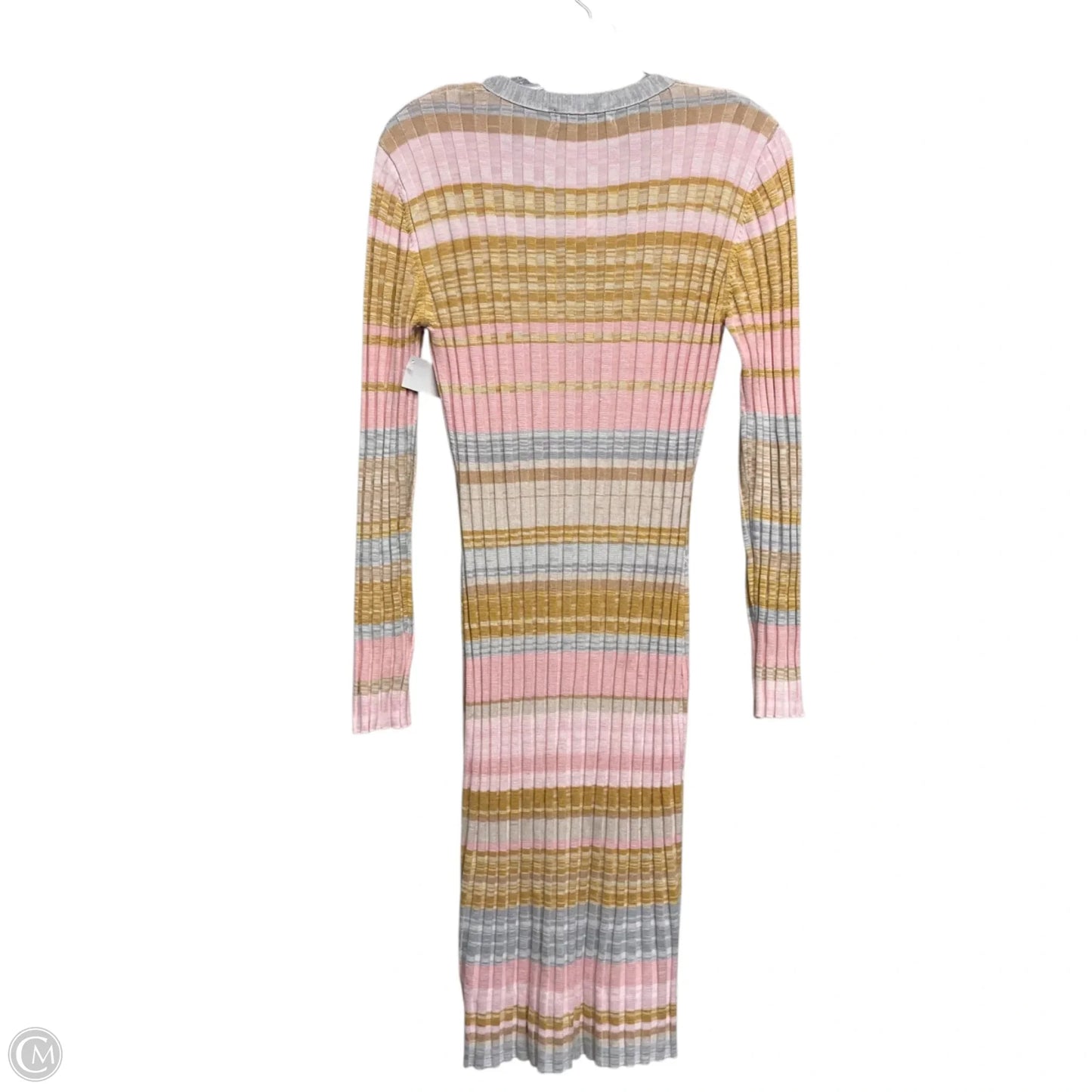 Dress Casual Midi By Willow and Wind In Striped Pattern, Size: S